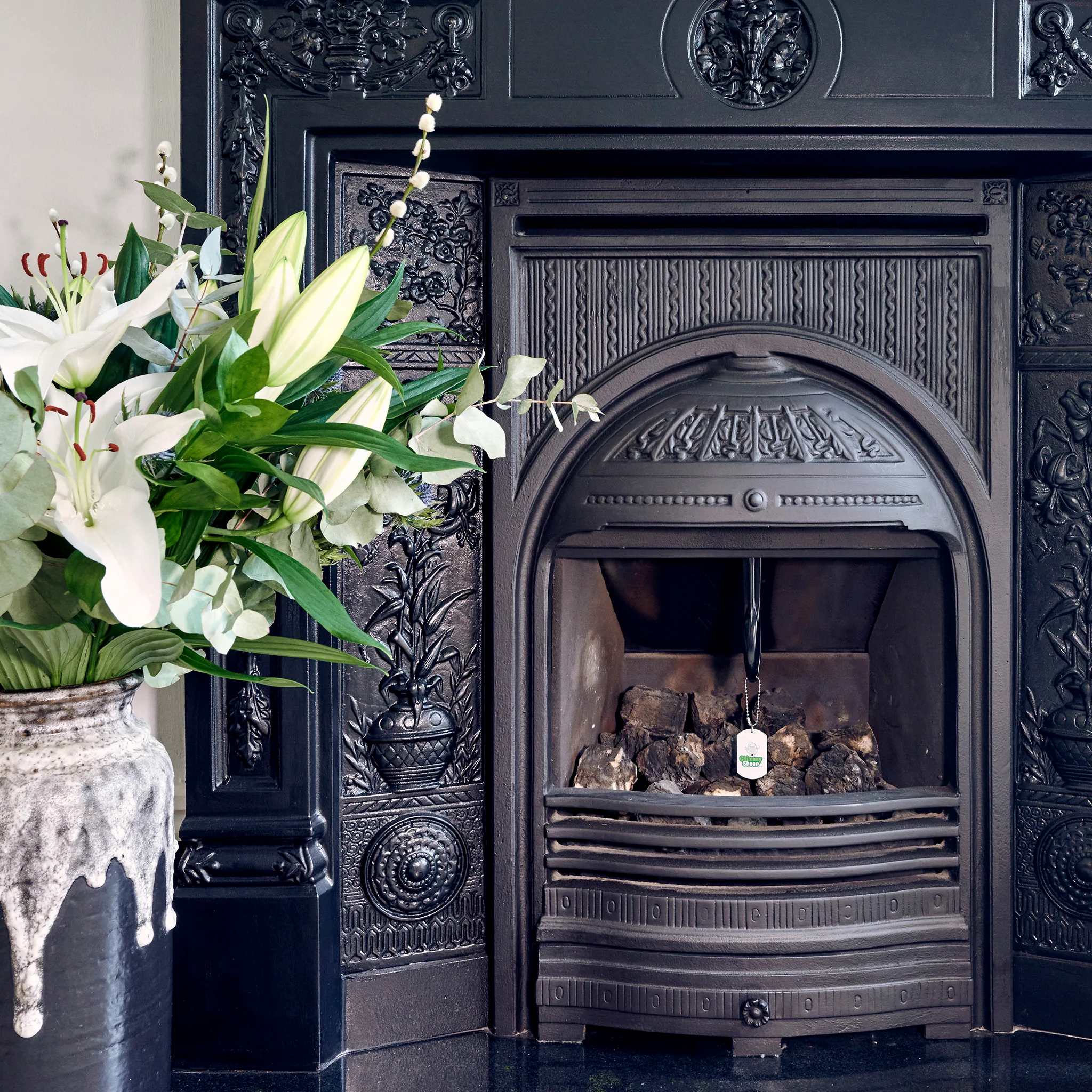 Chimney Sheep® Chimney Draught Excluder - Square 18″ x 18″ (46cm x 46cm) - Image 4